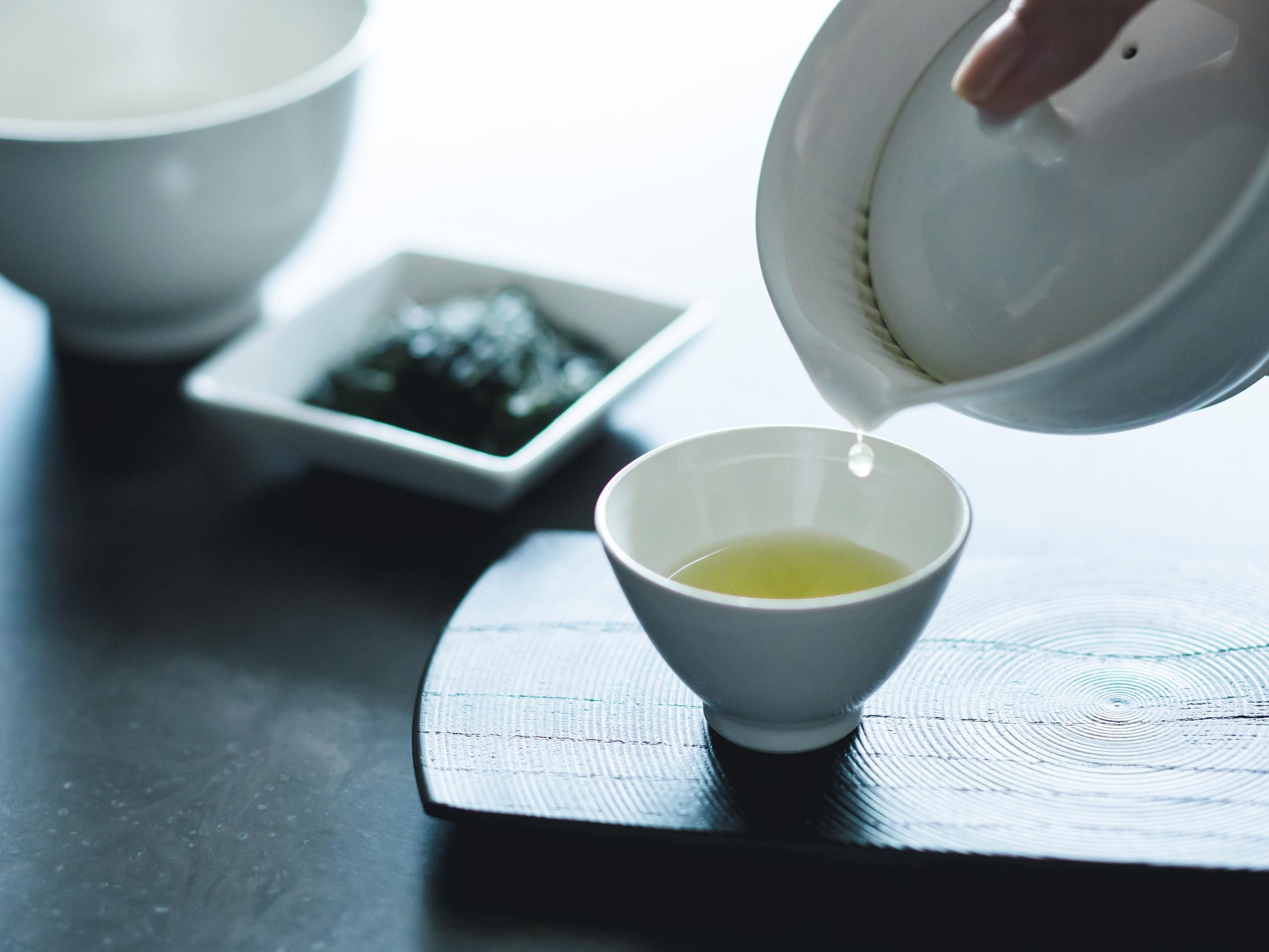 The Thousand Quioto Exterior foto A cup of Japanese green tea